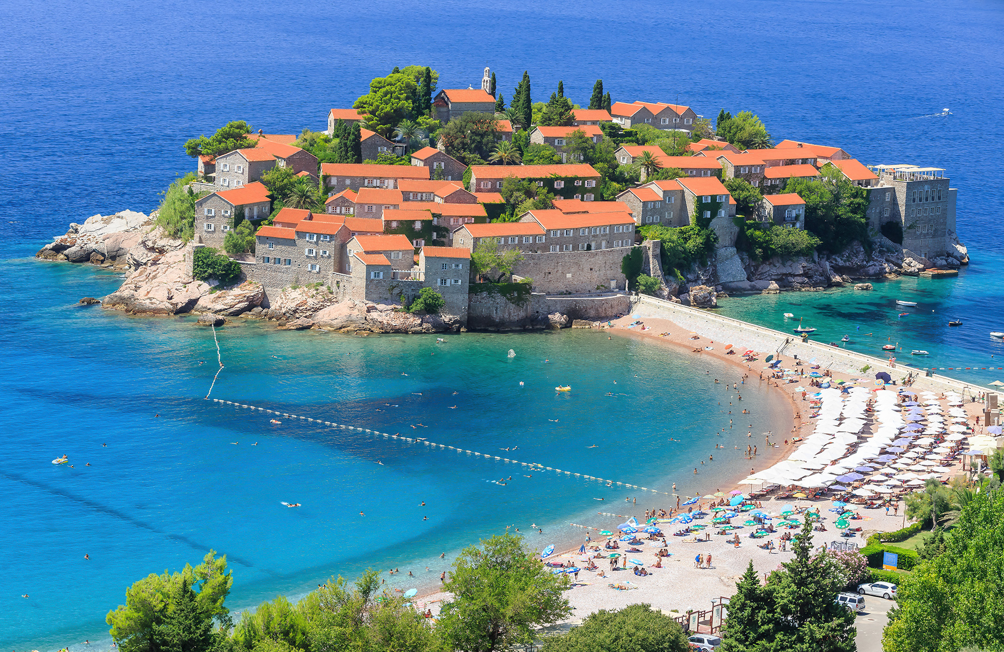 Travel To Budva Backpacking In Montenegro KILROY   Budva Montenegro Beach 